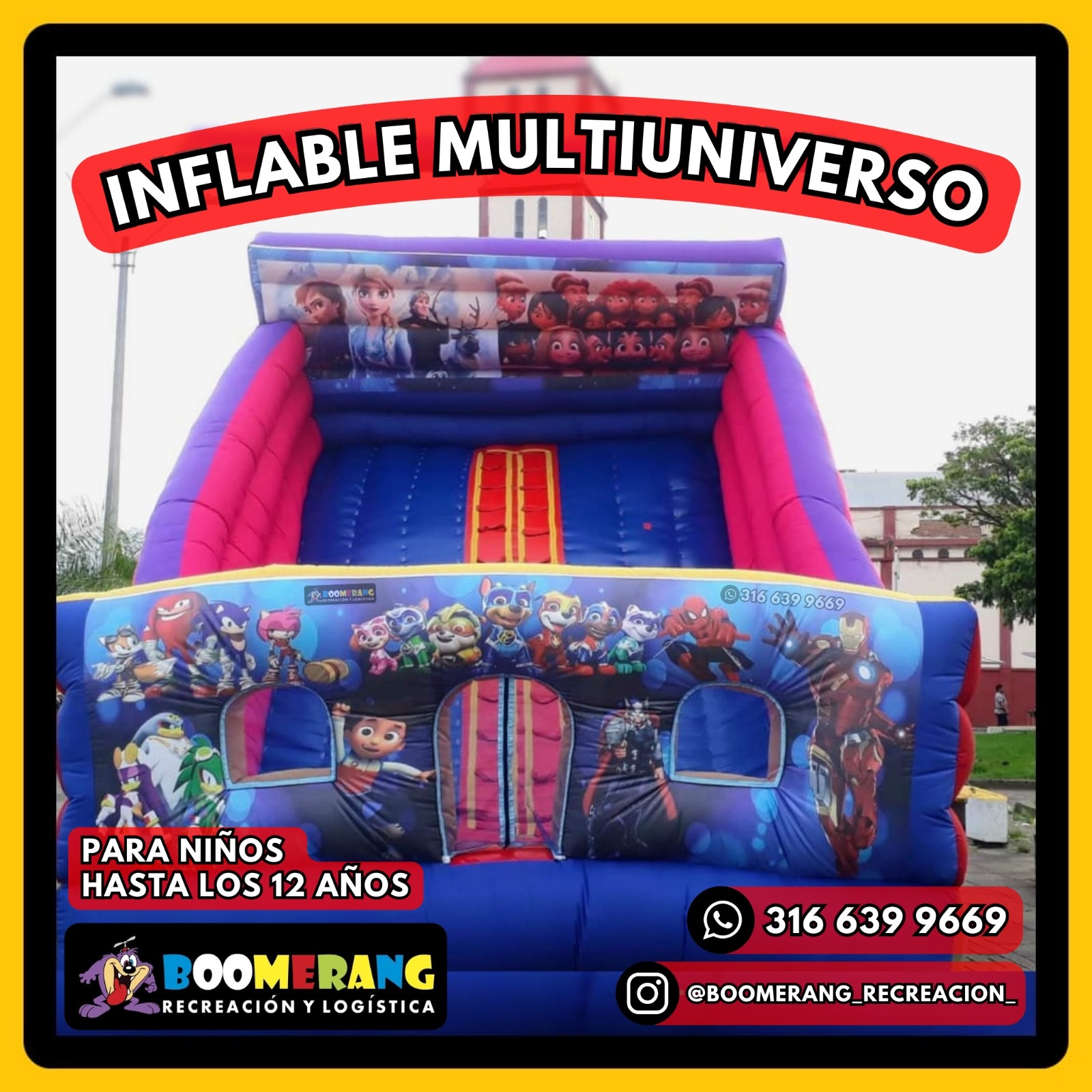 alquiler de inflable para niños
